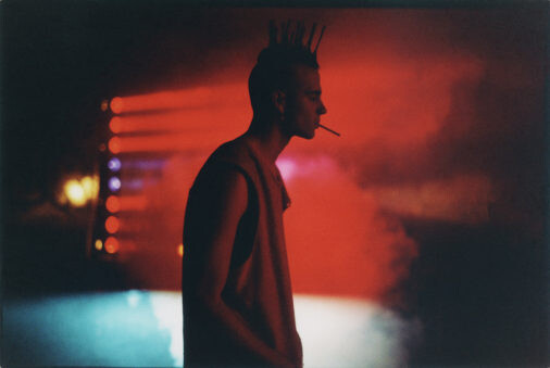 Рок-концерт, Берлин, 1995 год. Фотограф Сибилла Бергеман