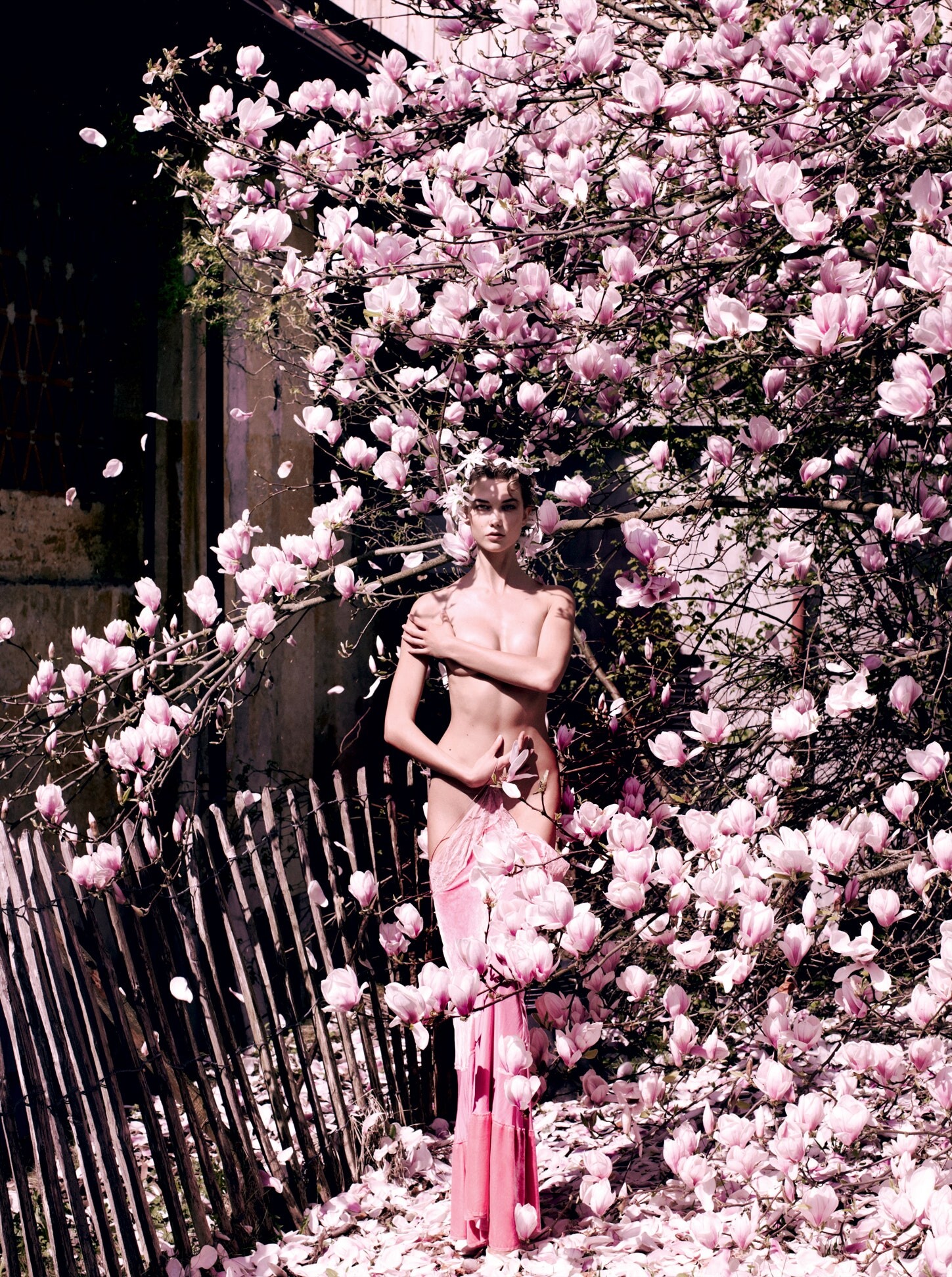 Карли Клосс, Vogue, 2013. Фотограф Марио Тестино