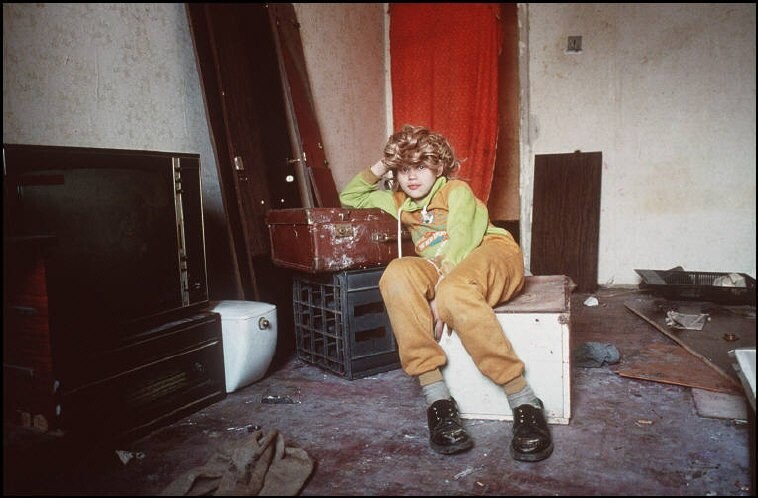 Семья Яковлевых, 1990-е. Фотограф Лиз Сарфати
