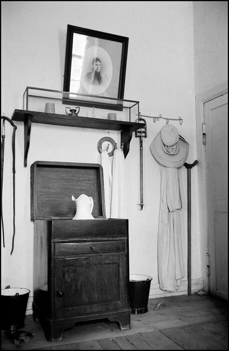 Спальня Толстой, Ясная, Поляна, 1965 год. Фотограф Инге Морат