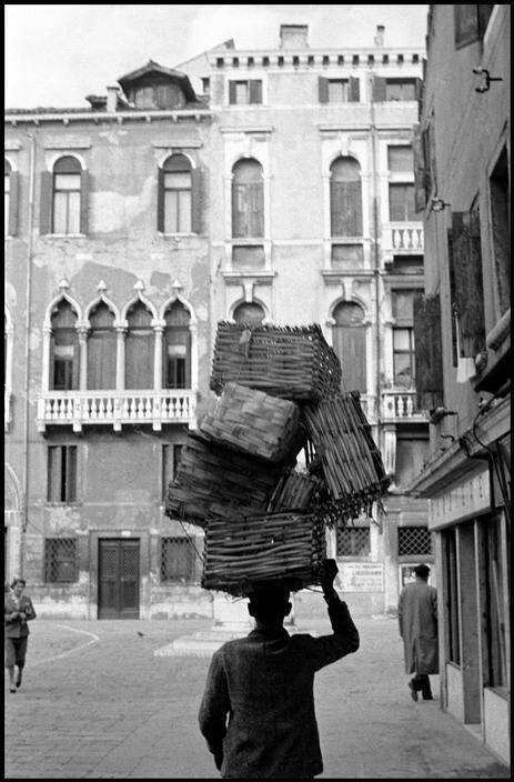 Венеция, 1955 год. Фотограф Инге Морат
