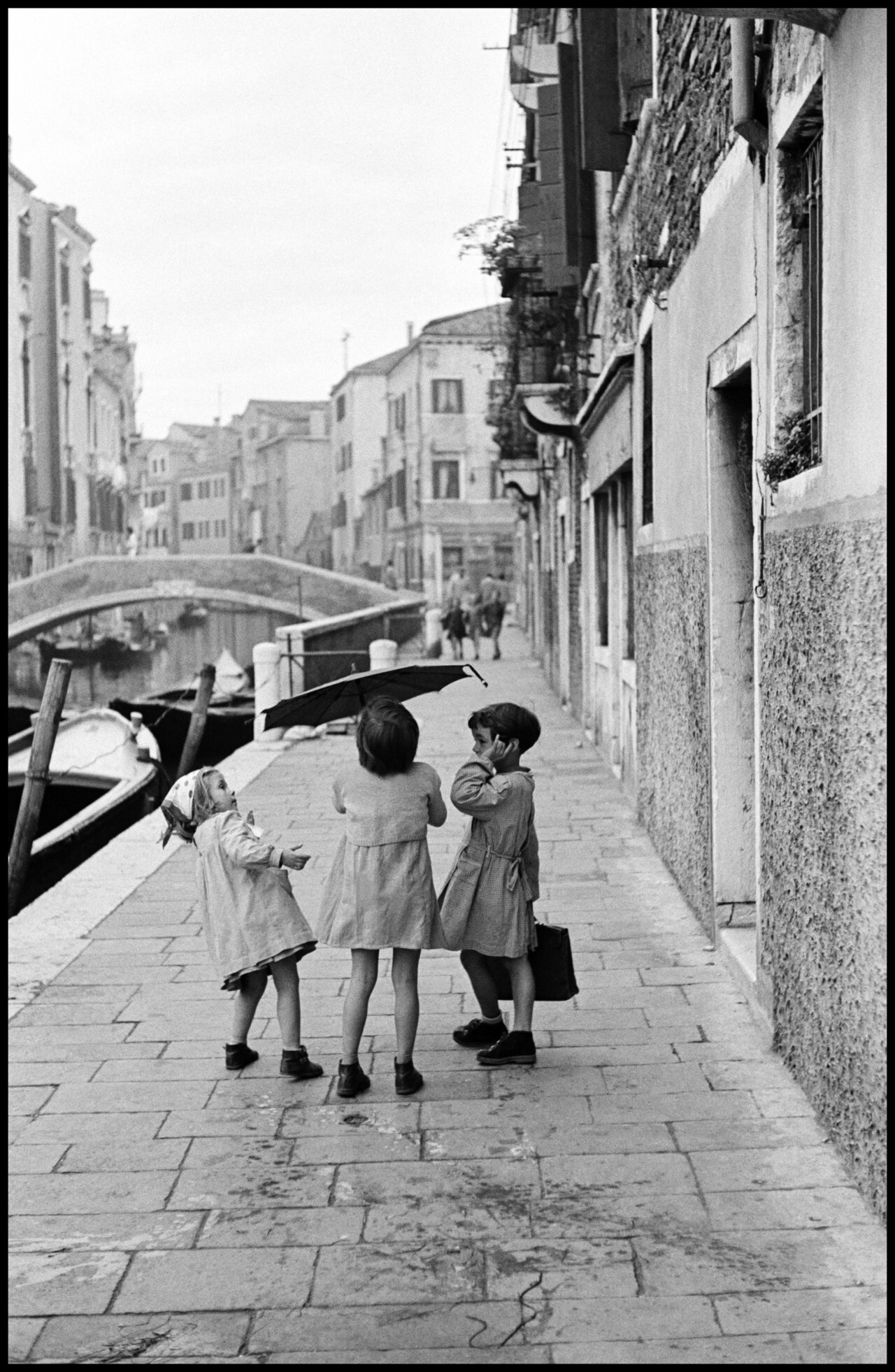 Италия, Венеция, 1955 год. Фотограф Инге Морат