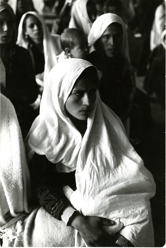 В лагере Джабалия,1960 год. Фотограф Инге Морат