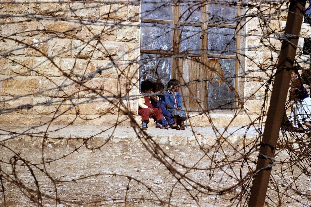 Газа, дети-беженцы, 1960 год. Фотограф Инге Морат