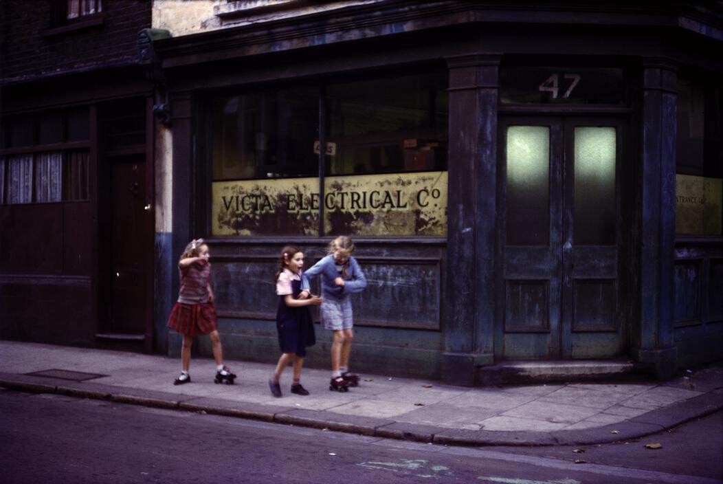 Англия, Лондон, 1954 год. Фотограф Инге Морат