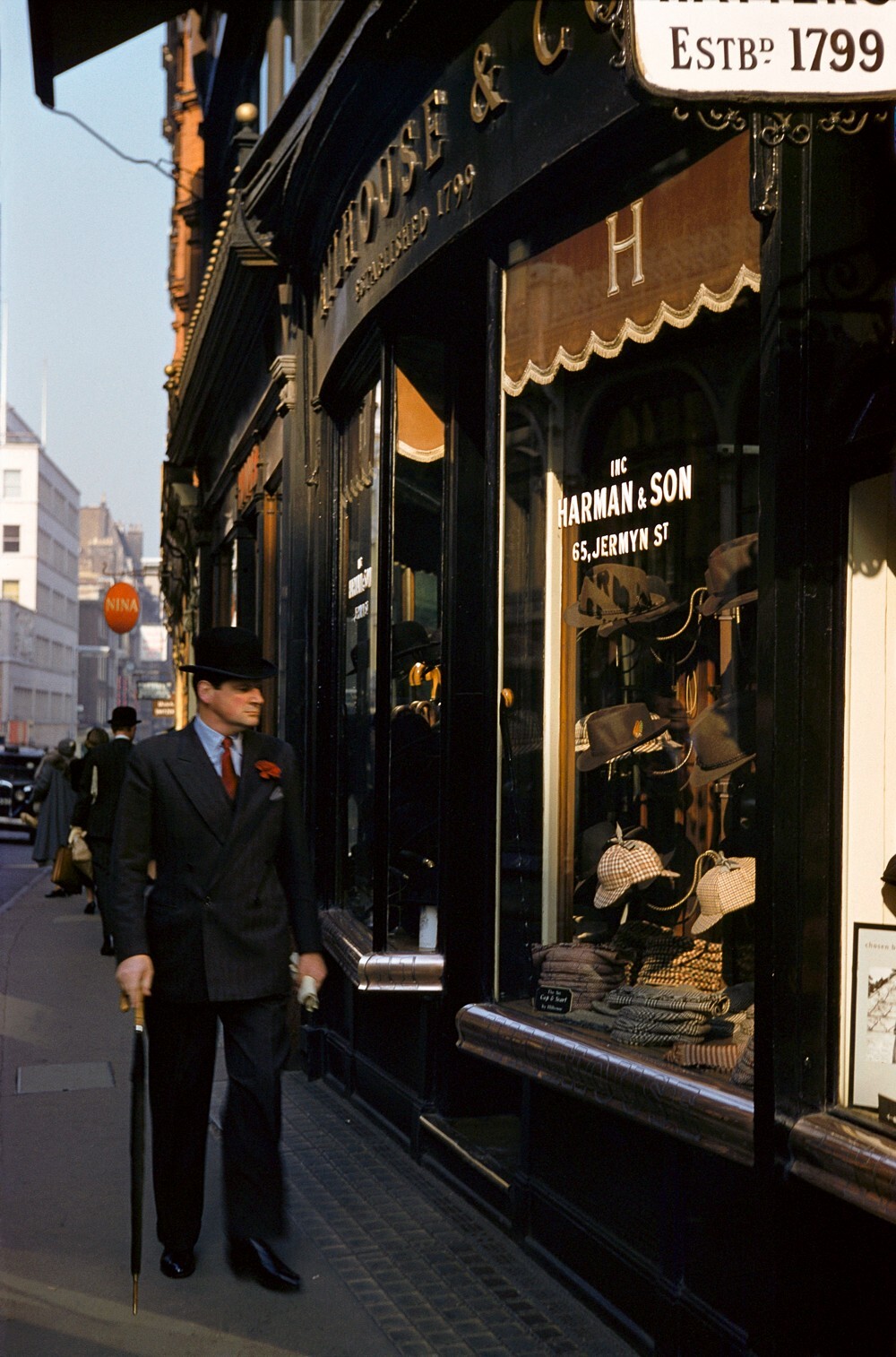 Лондон, 1953 год. Фотограф Инге Морат