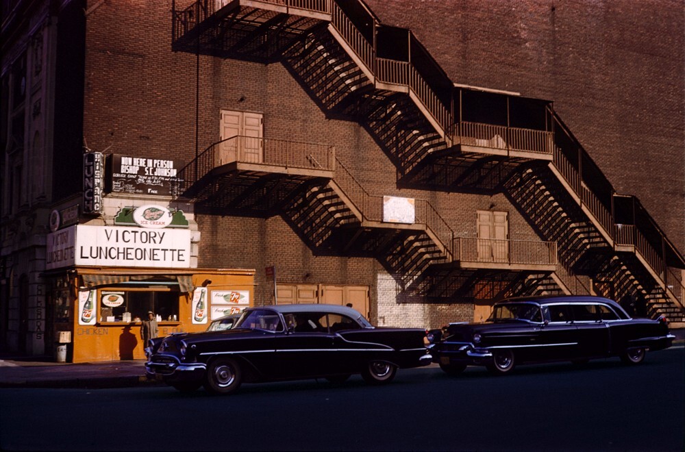 Нью-Йорк, 1958 год. Фотограф Инге Морат