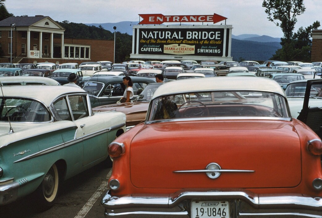 Дорога в Рино, США,1960 год. Фотограф Инге Морат