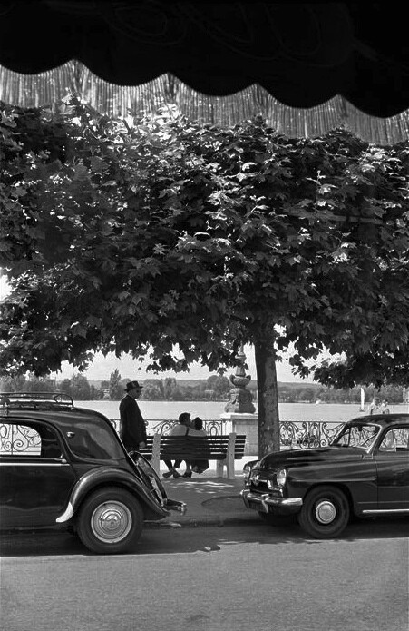 Париж, 1950 год. Фотограф Инге Морат