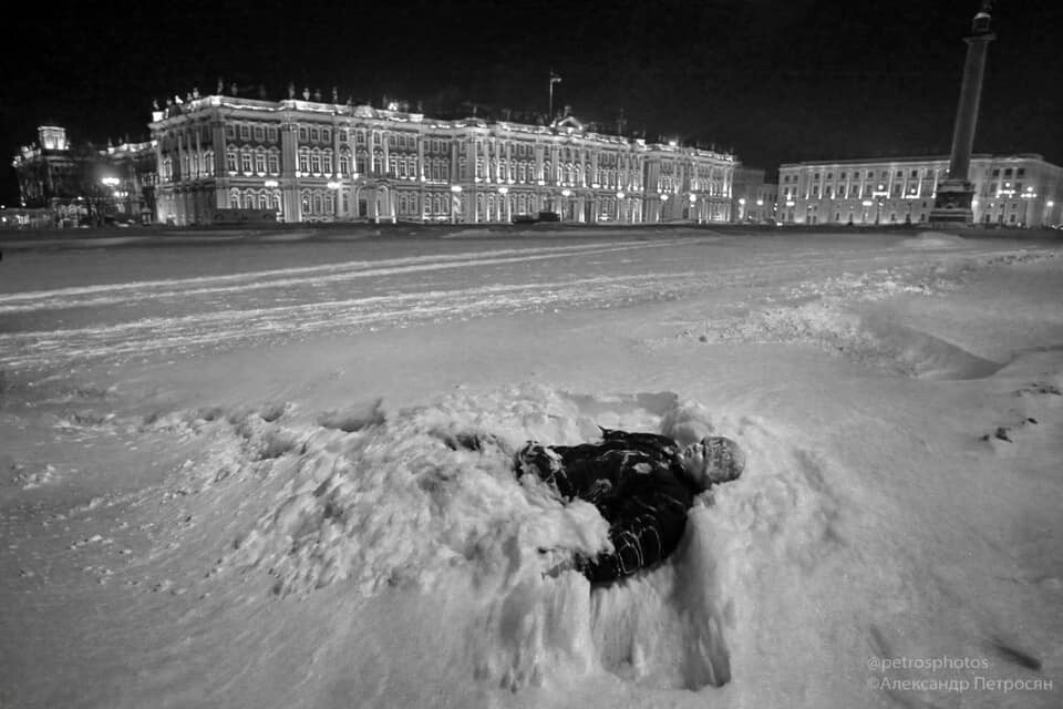 Зимний Санкт-Петербург. Фотограф Александр Петросян