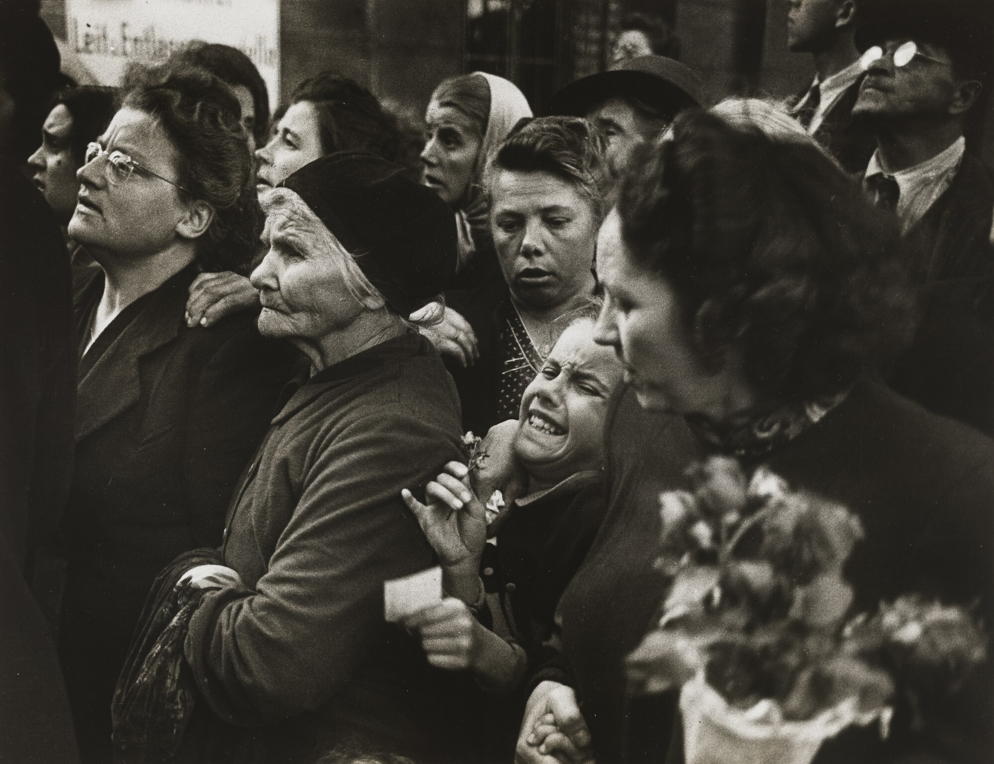 Возвращение военнопленных, Вена, 1947. Фотограф Эрнст Хаас
