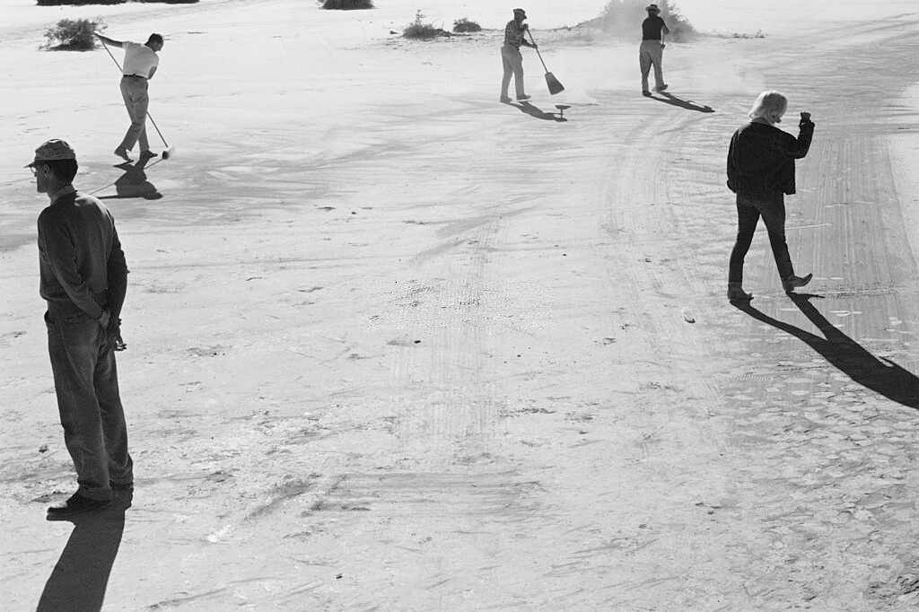 Артур Миллер и Мэрилин Монро на съёмках Неприкаянных в 1960-ом. Фотограф Эрнст Хаас