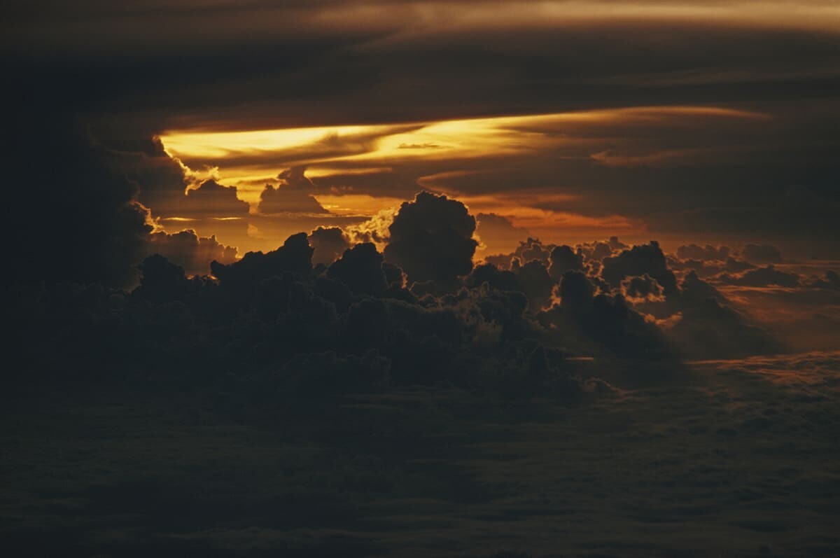 Небо, 1976. Фотограф Эрнст Хаас