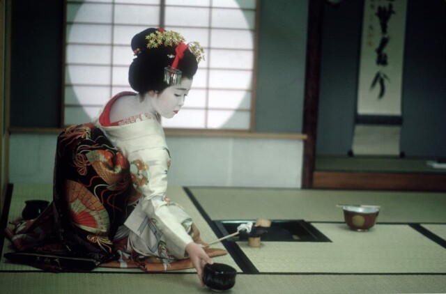 Япония, 1984. Фотограф Эрнст Хаас