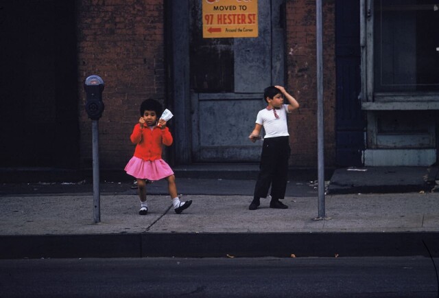 Дети. Нью-Йорк, 1952. Фотограф Эрнст Хаас