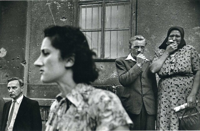 Возвращение военнопленных, Вена, 1946 – 1948. Фотограф Эрнст Хаас