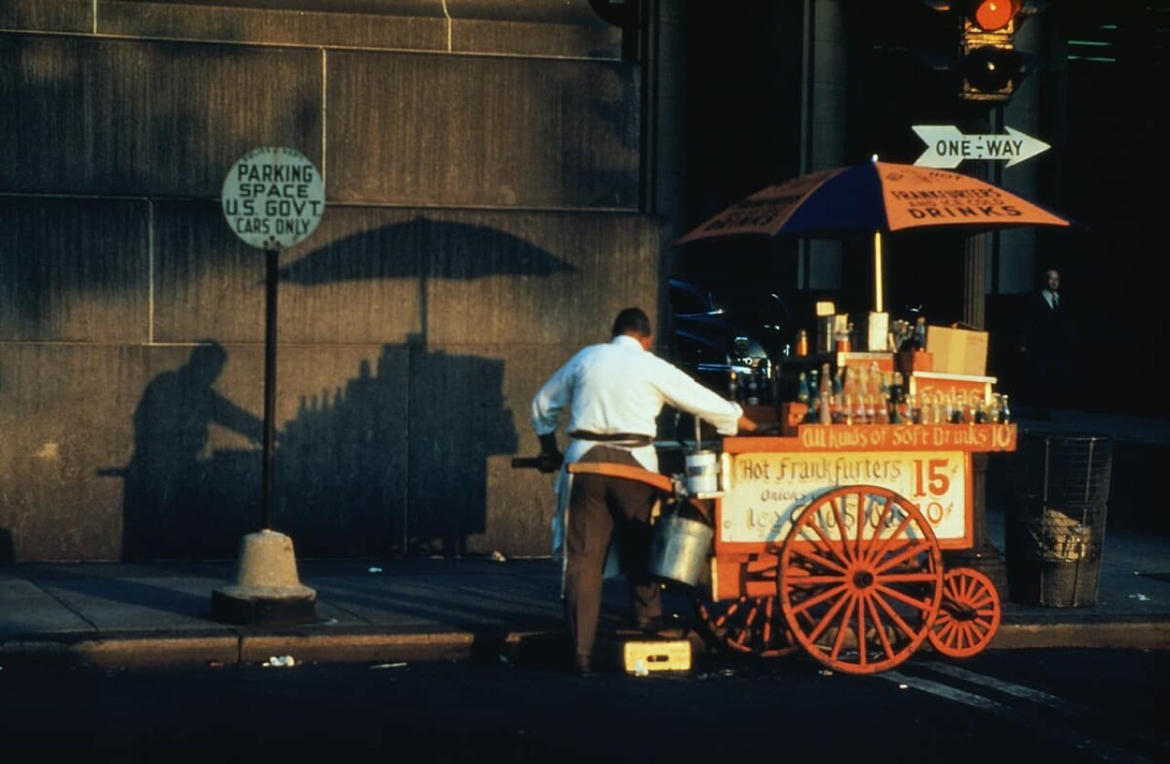 Нью-Йорк, 1953. Фотограф Эрнст Хаас