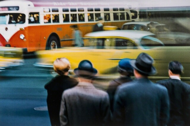 Нью-Йорк, 1952. Фотограф Эрнст Хаас