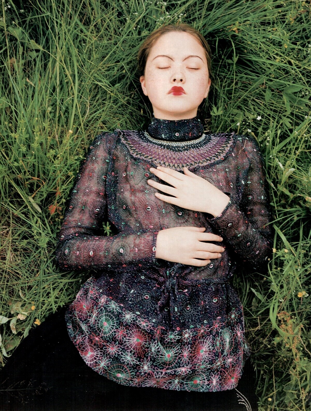 Vogue Россия, октябрь 1998 год. Фотограф Юрген Теллер