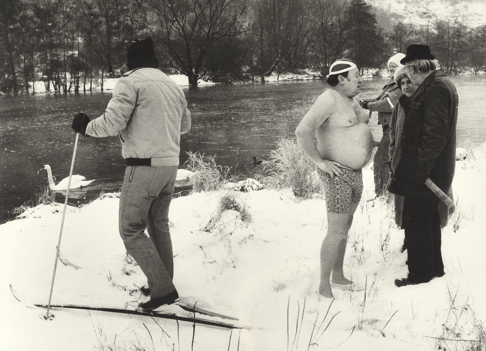 Встреча, 1988. Фотограф Франтишек Досталь