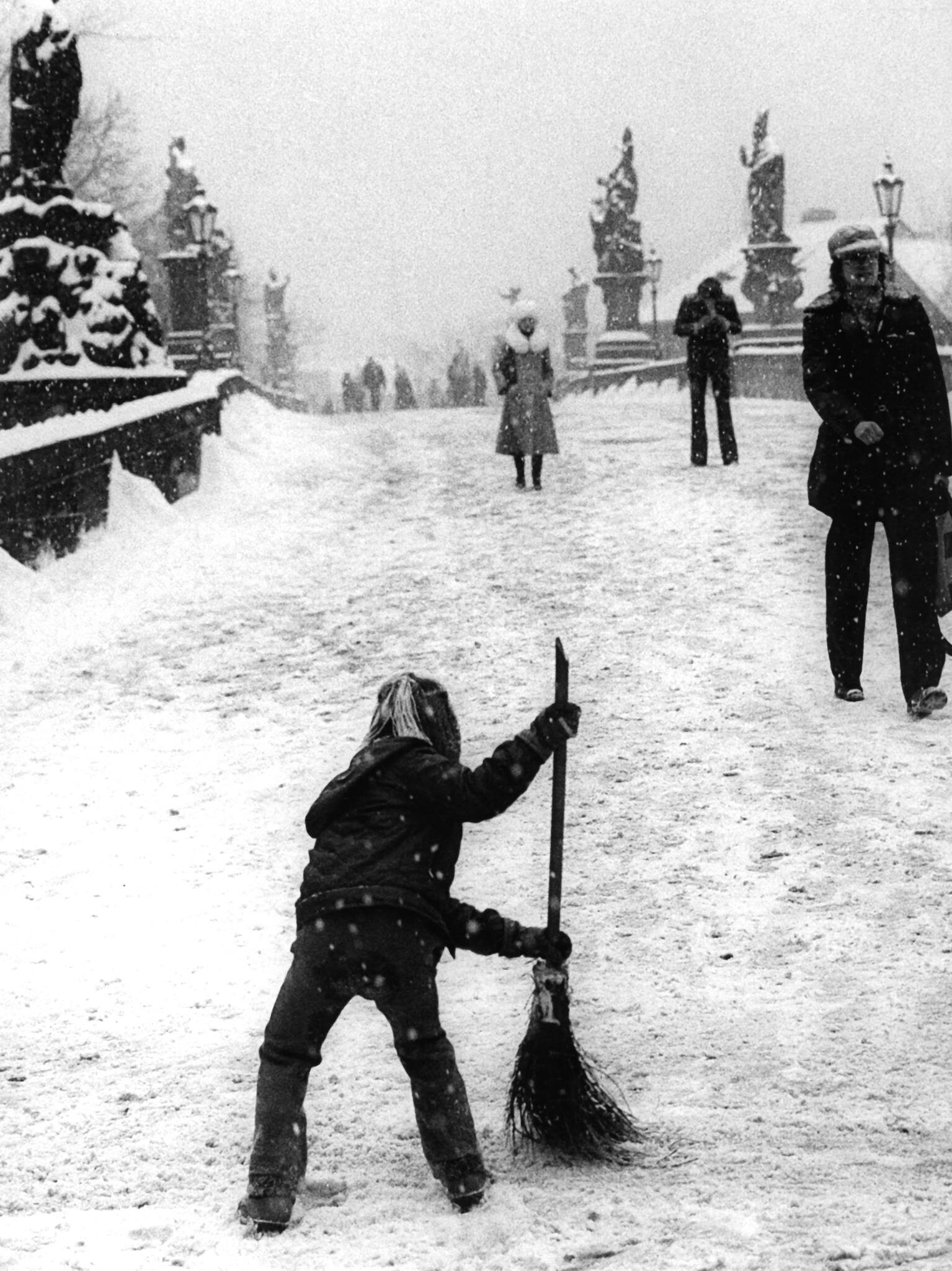 Зима. Фотограф Франтишек Досталь