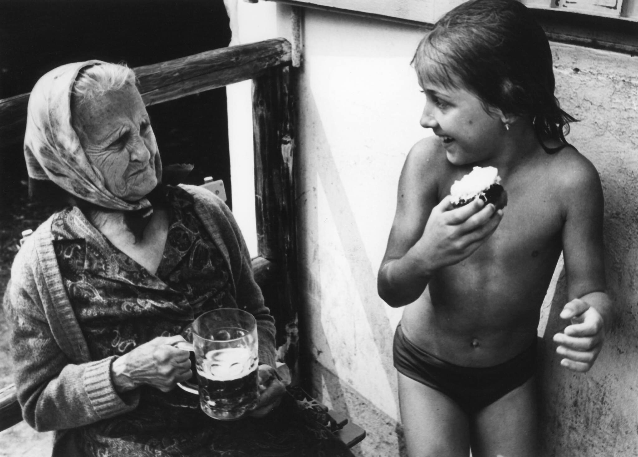 Из цикла Летние люди, 1968 – 1990. Фотограф Франтишек Досталь