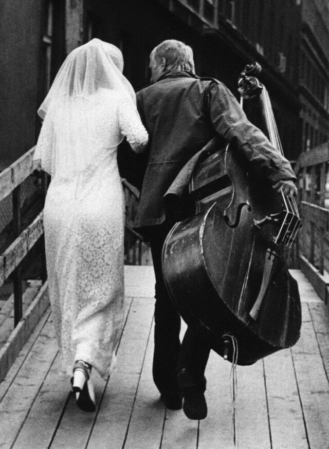 День свадьбы, 1970. Фотограф Франтишек Досталь