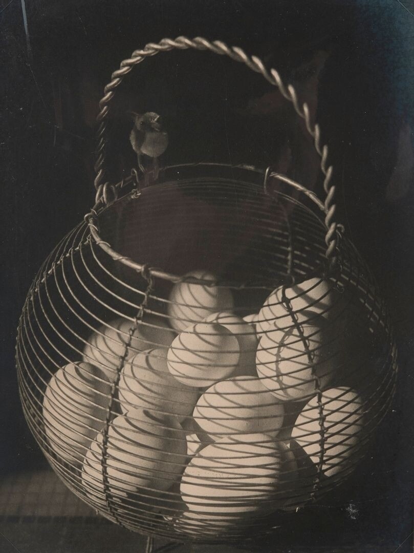 Композиция с яйцами, 1950 год. Фотограф Йозеф Судек