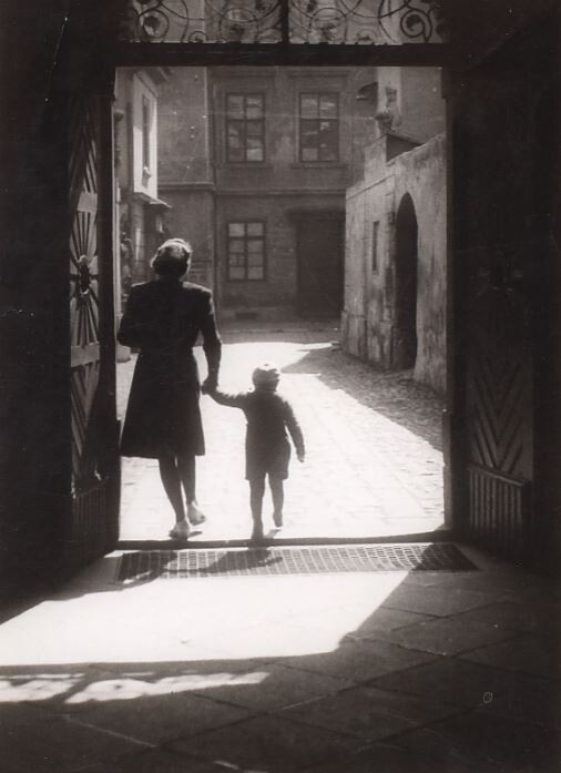 Уголки Праги, 1958 год. Фотограф Йозеф Судек