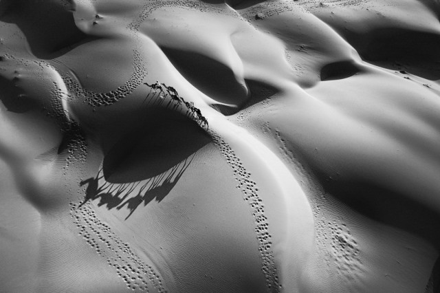 «Оманская пустыня». 1-е место в категории «Пейзажи», серия. Автор Биргит Нейзер