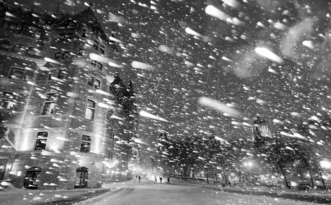 2-е место в категории «Уличная фотография», 2021. Зима в Квебеке, Канада. Автор Michiko Ôtomo