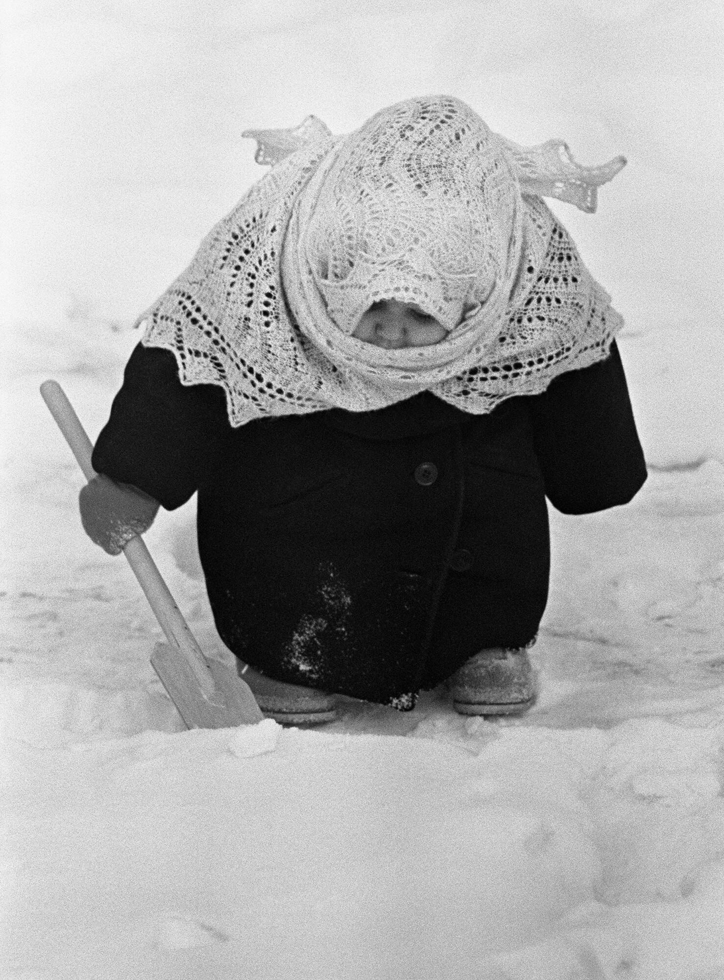 Бабуля, 1961. Фотограф Владимир Лагранж
