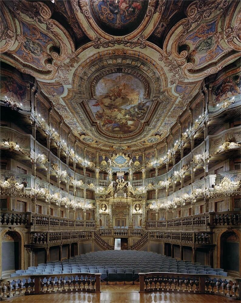 Маркграфический оперный театр, Байройт, Германия, 2008 год. Фотограф Дэвид Левенти