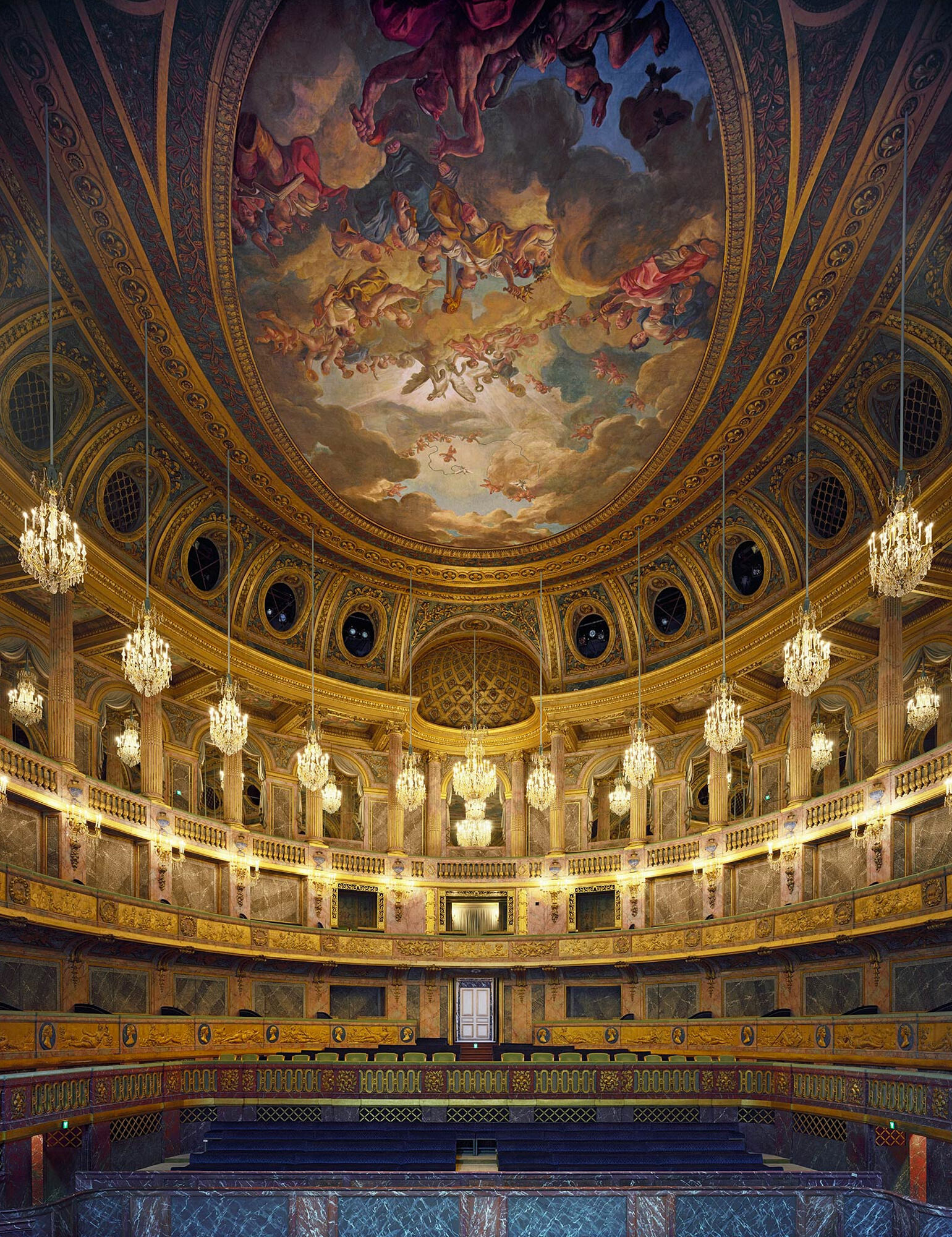 Королевский оперный Театр, Версаль, Франция, 2009 год. Фотограф Дэвид Левенти