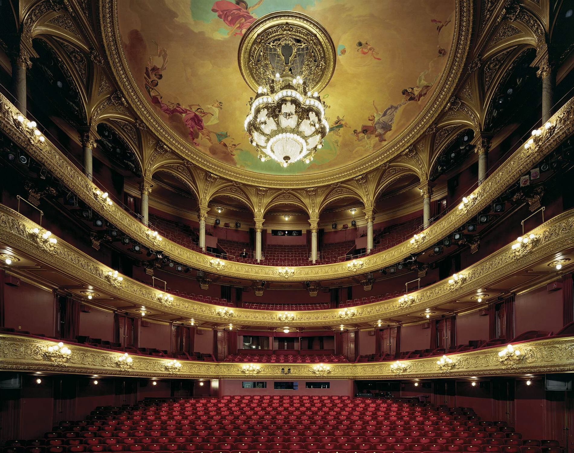 Королевская опера в Стокгольме, Швеция, 2008 год. Фотограф Дэвид Левенти