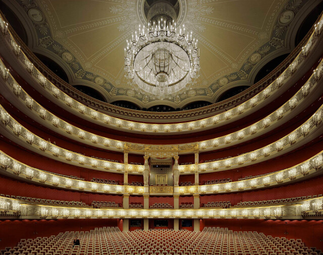 Баварская государственная опера, Мюнхен, 2009 год. Фотограф Дэвид Левенти
