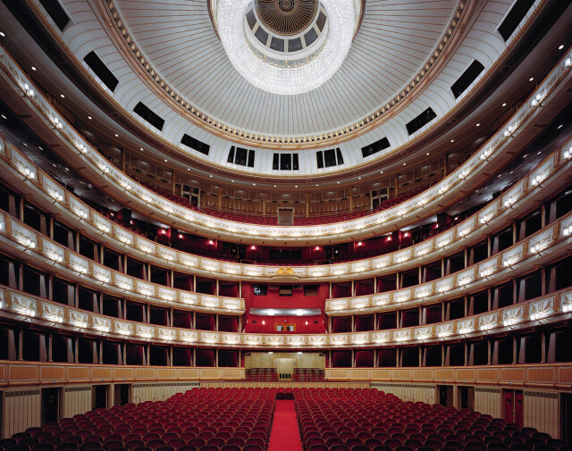 Венская государственная опера, Вена, Австрия, 2009 год. Фотограф Дэвид Левенти
