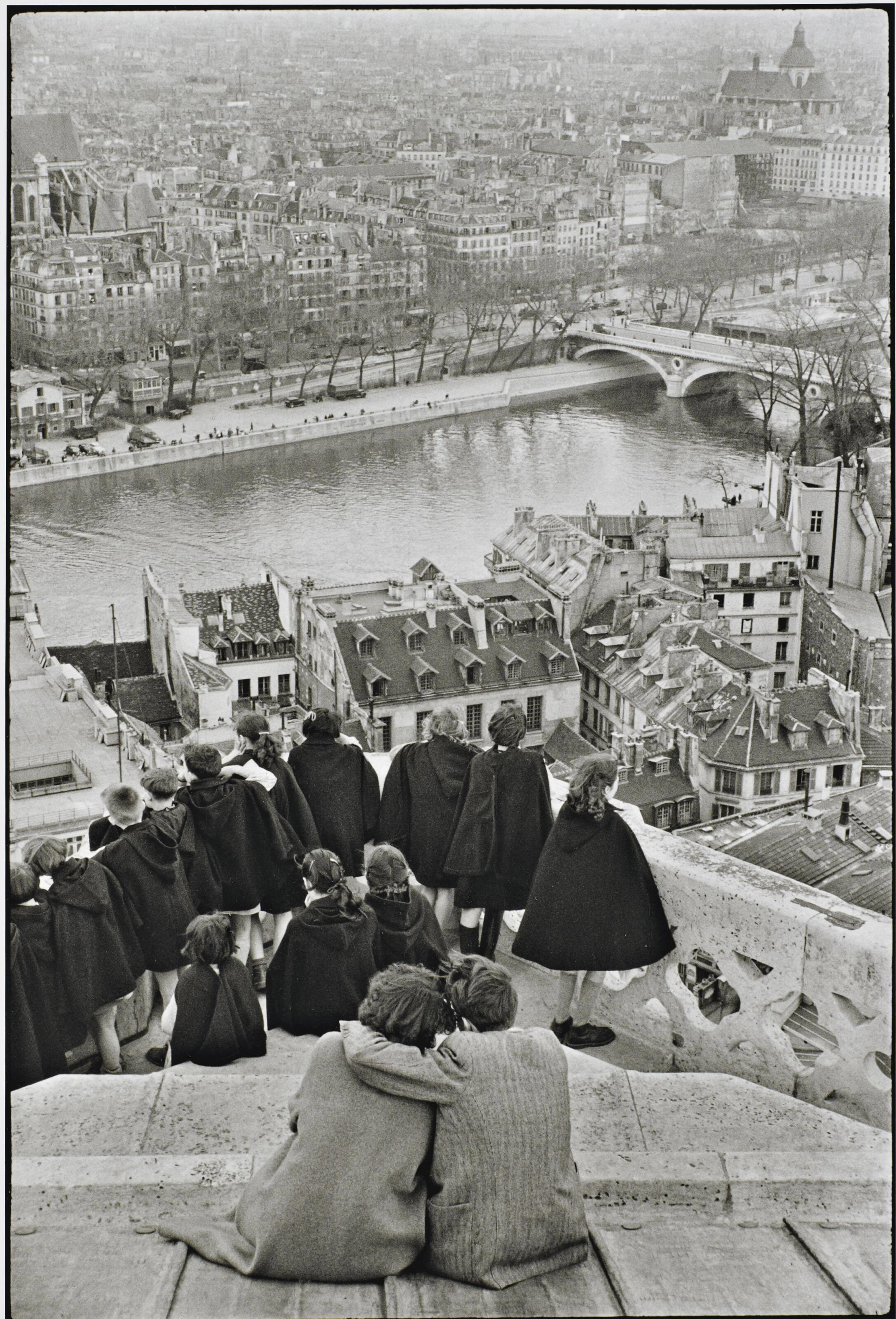Вид Парижа, 1952. Фотограф Анри Картье-Брессон