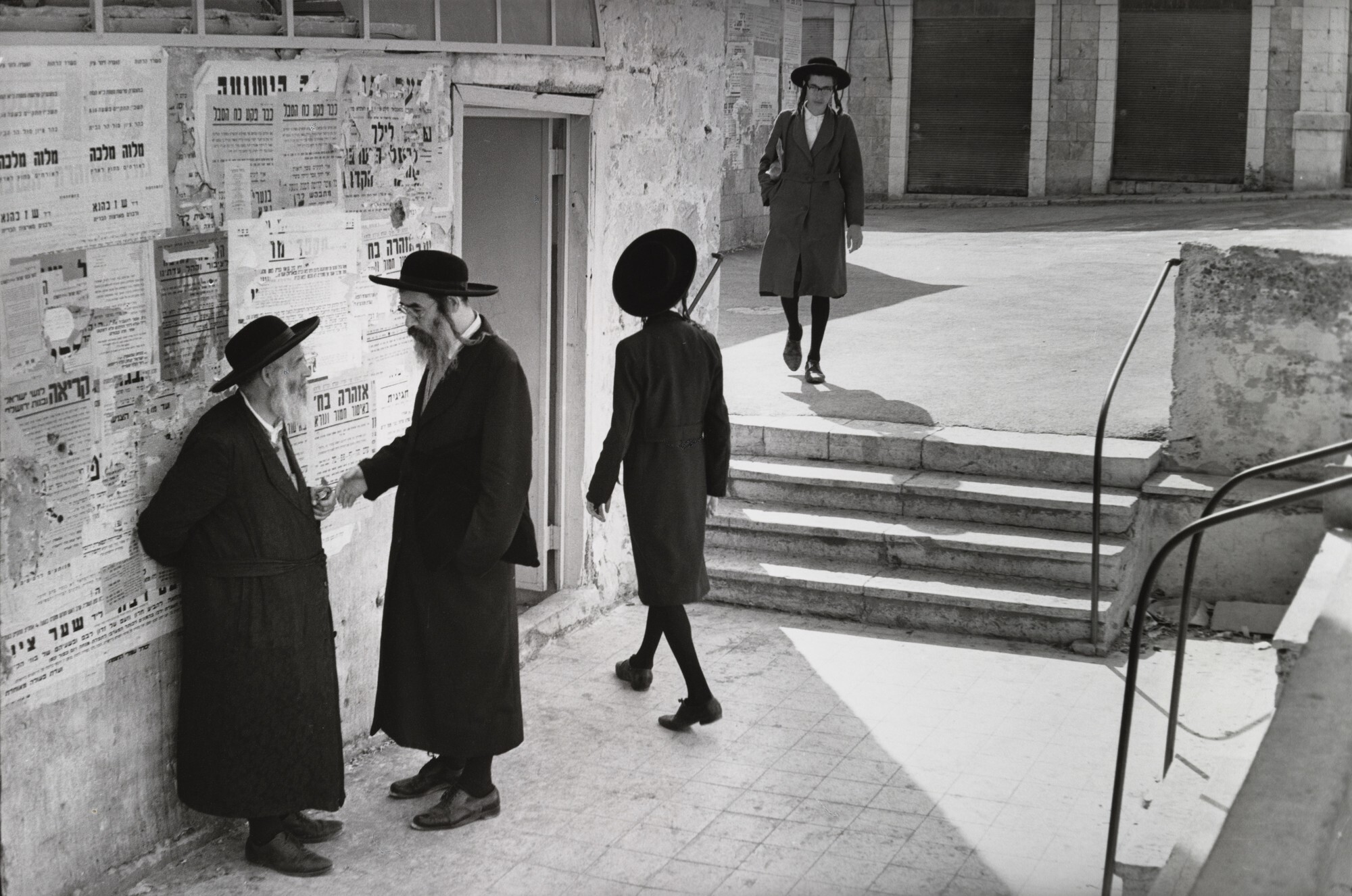 Район Меа Шеарим, Иерусалим, 1967. Фотограф Анри Картье-Брессон