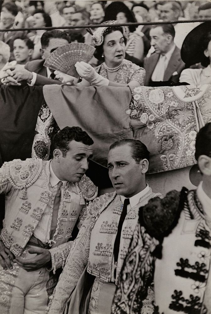 Тореадоры, Памплона, 1952. Фотограф Анри Картье-Брессон