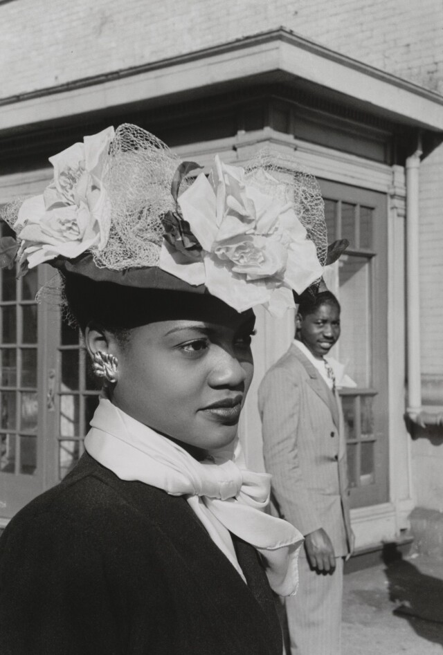 Пасхальное воскресенье в Гарлеме, Нью-Йорк, 1947. Фотограф Анри Картье-Брессон
