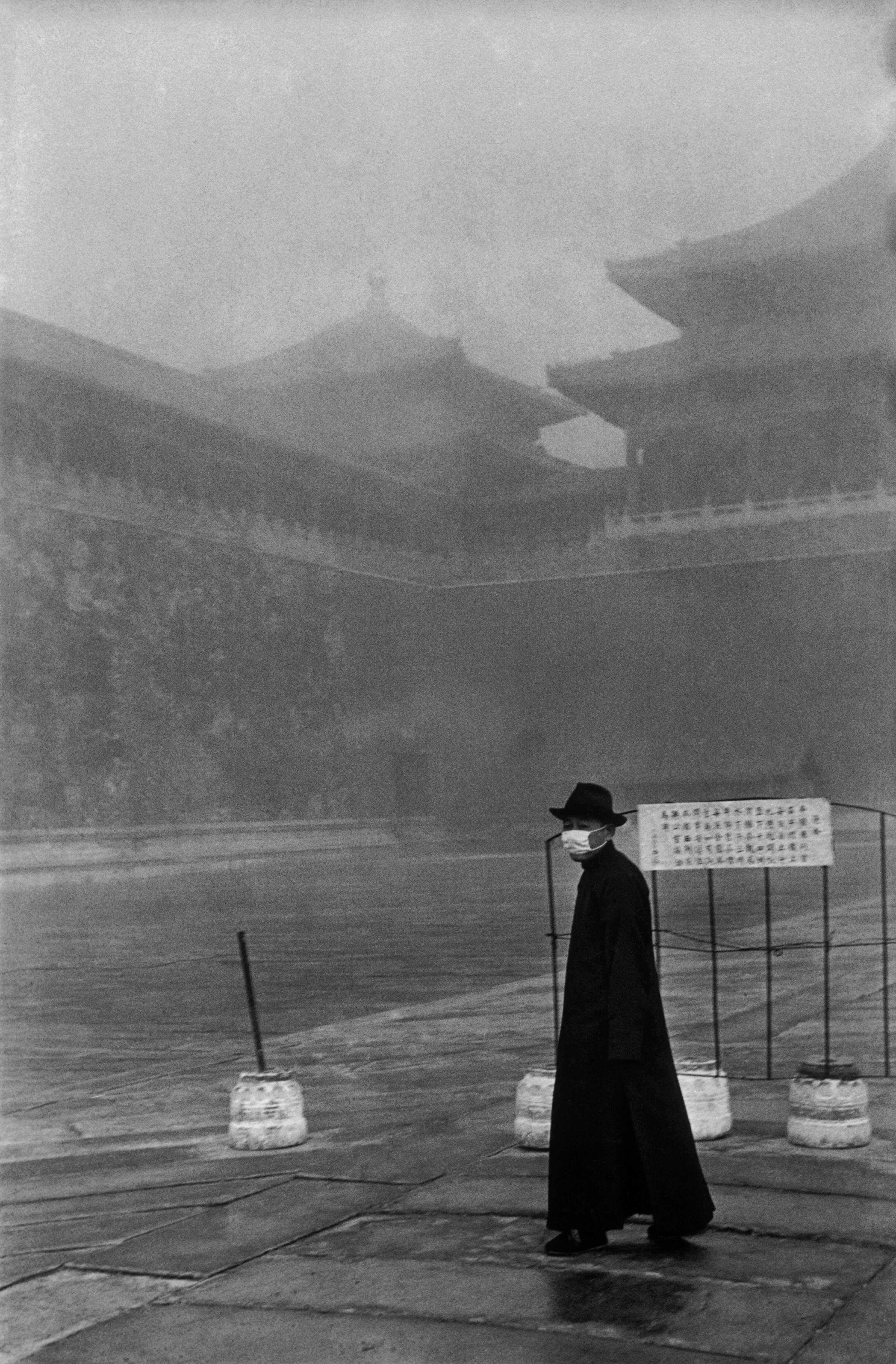 Запретный город, Пекин, 1948. Фотограф Анри Картье-Брессон