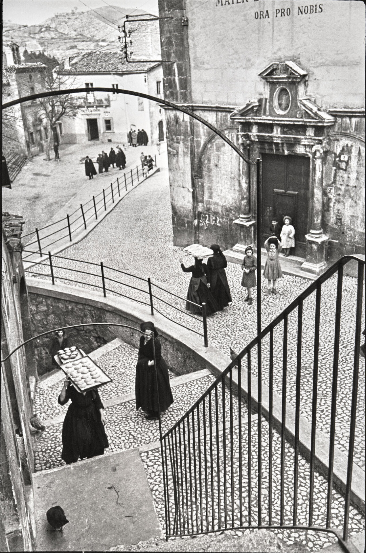 Л’Акуила, Абруцци, Италия, 1951. Фотограф Анри Картье-Брессон