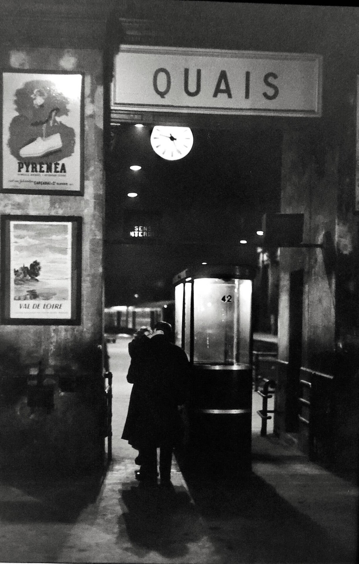 Железнодорожный вокзал, Париж, 1958. Фотограф Анри Картье-Брессон