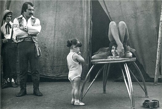 Из серии Цирк, 1980-е. Фотограф Ляля Кузнецова