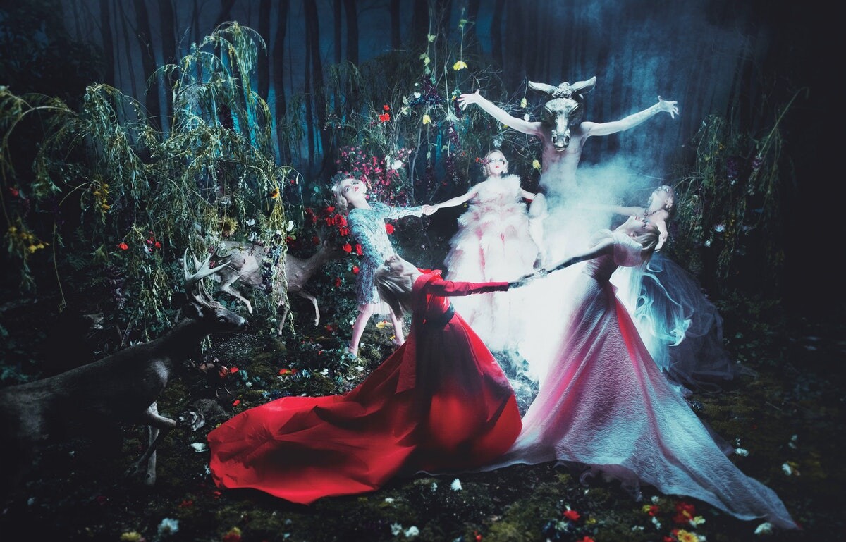 Из серии Spellbound, W Magazine, 2012. Фотограф Стивен Майзель