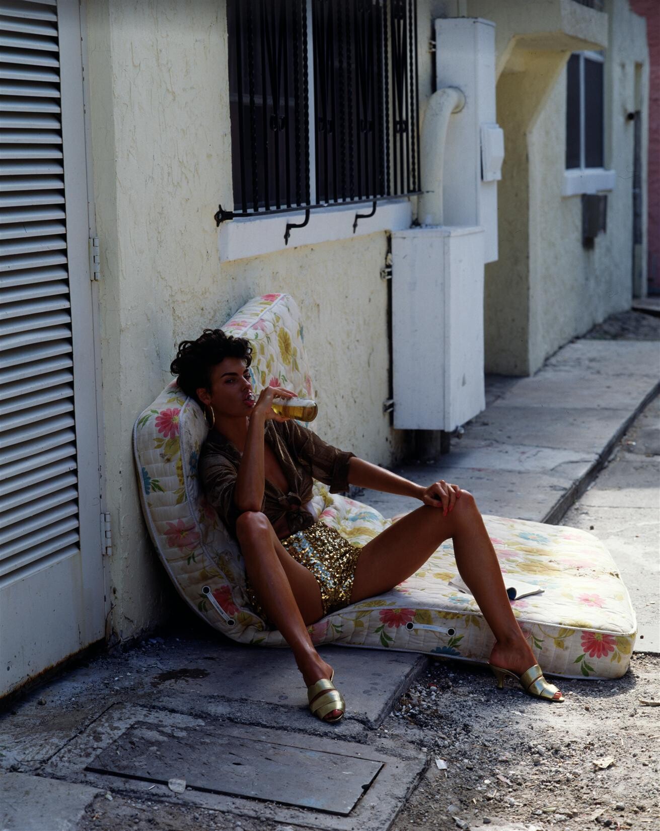 Линда Евангелиста, Куба, Vogue Италия. Фотограф Стивен Майзель