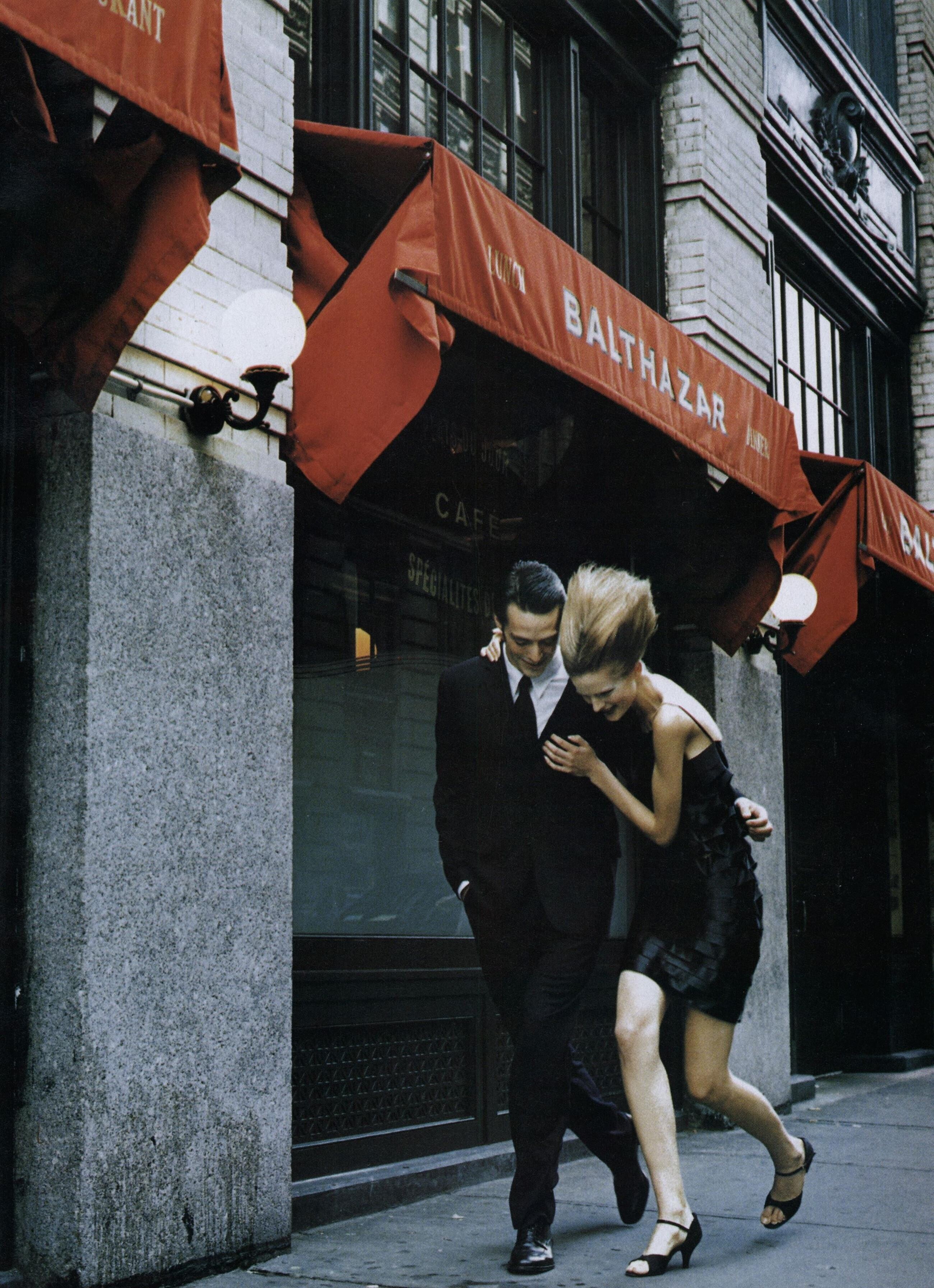 Стелла Теннант и Иван де Пинеда, Vogue США, 1997. Фотограф Стивен Майзель