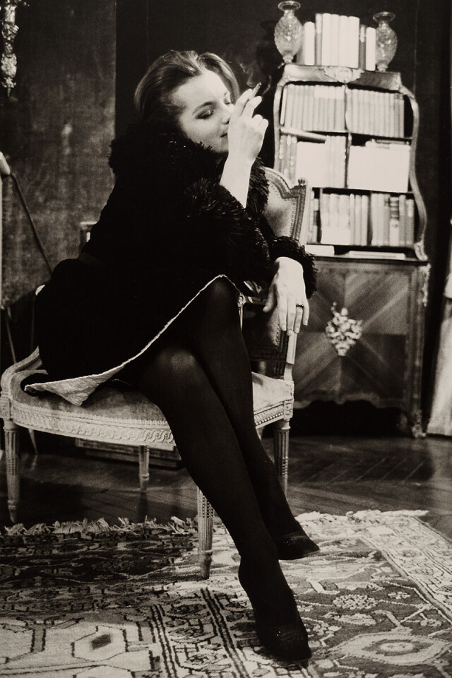 Роми Шнайдер, Париж, 1965. Фотограф Вернер Бокельберг