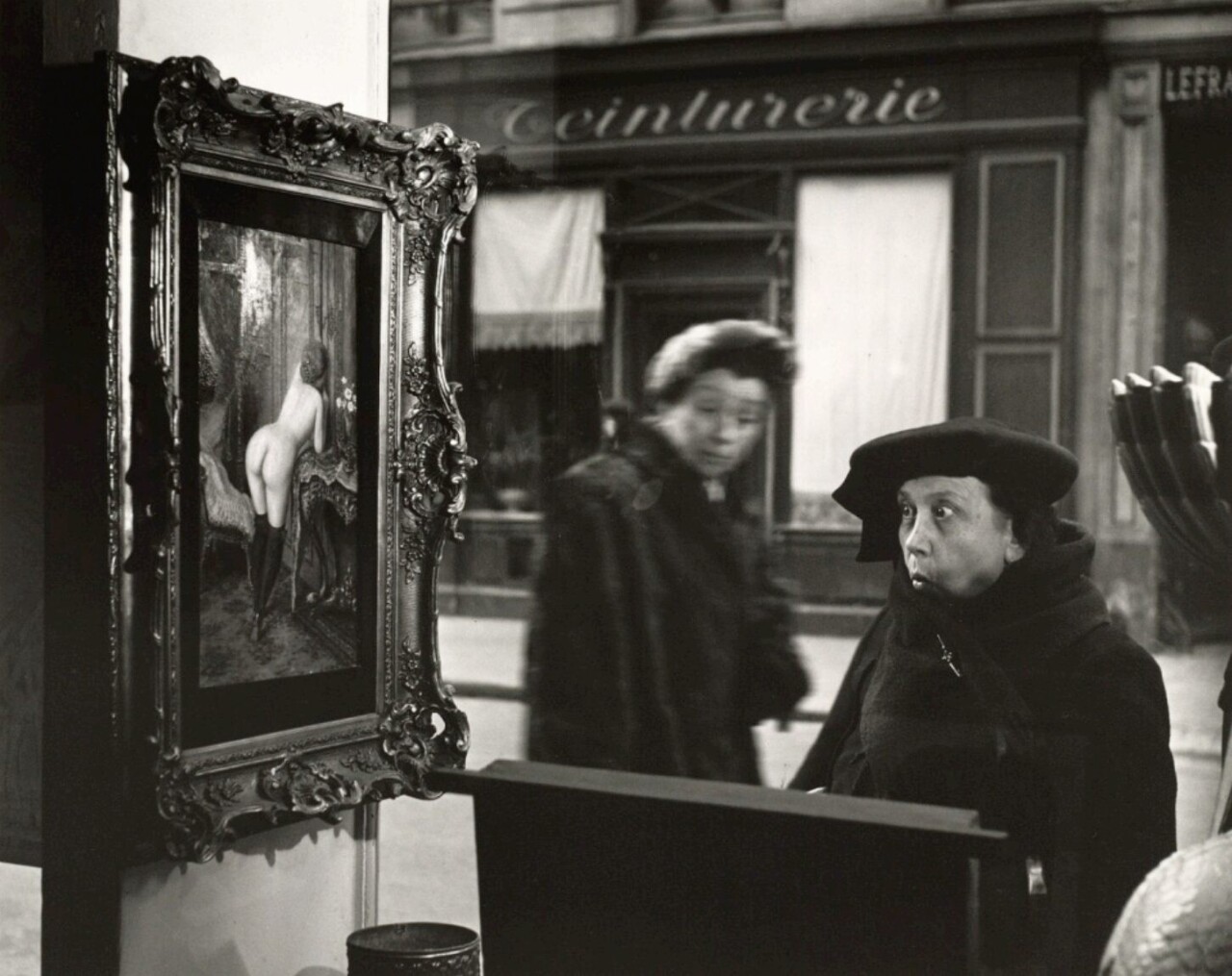 Дама в шоке, 1948. Фотограф Робер Дуано